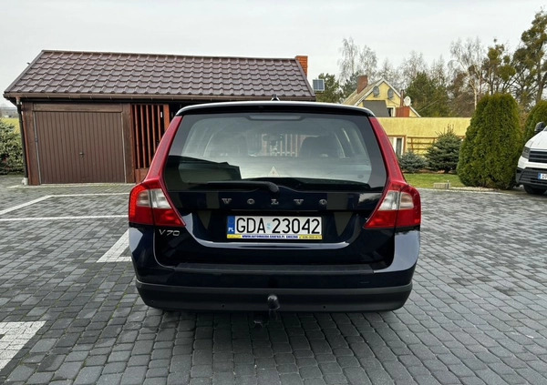 Volvo V70 cena 22800 przebieg: 338000, rok produkcji 2009 z Kisielice małe 211